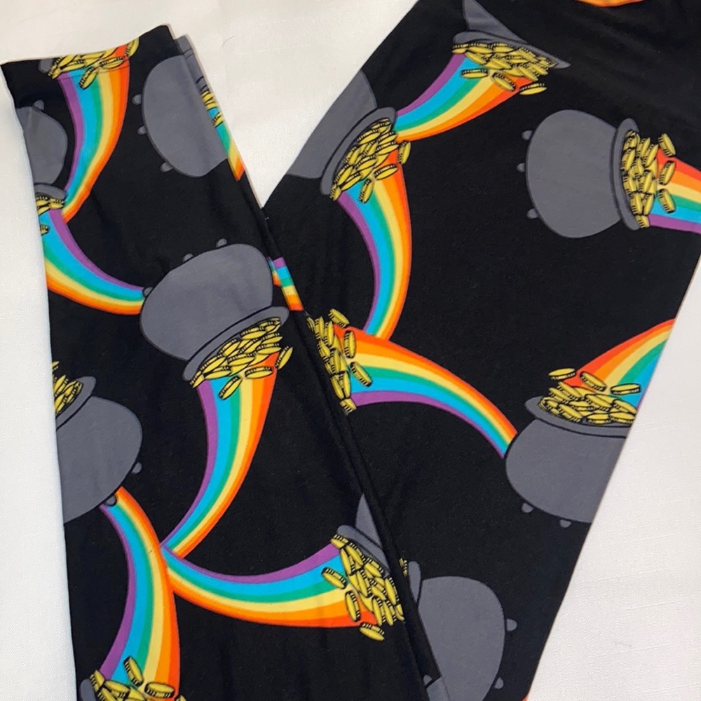 St Patrick’s Day Leggings ☘️ Lularoe Wxcellent used condition